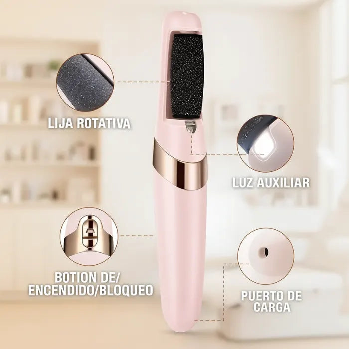 LIMADOR DE CALLOS PROFESIONAL™ PIES SUAVES EN MINUTOS