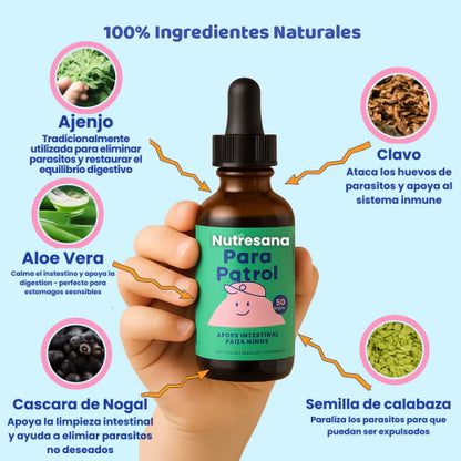 GOTAS ANTI PARASITARIAS NIÑOS Y ADULTOS-TOP EN VENTAS