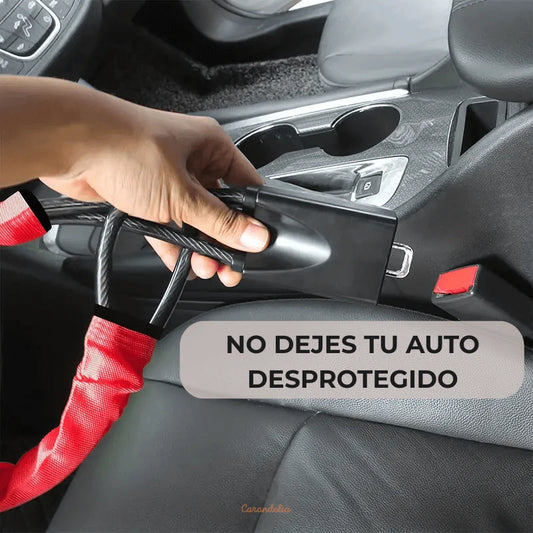 TRABA VOLANTE ANTIROBO STEELGUARD™- EVITA ROBOS Y GANA TRANQUILIDA DIARIA