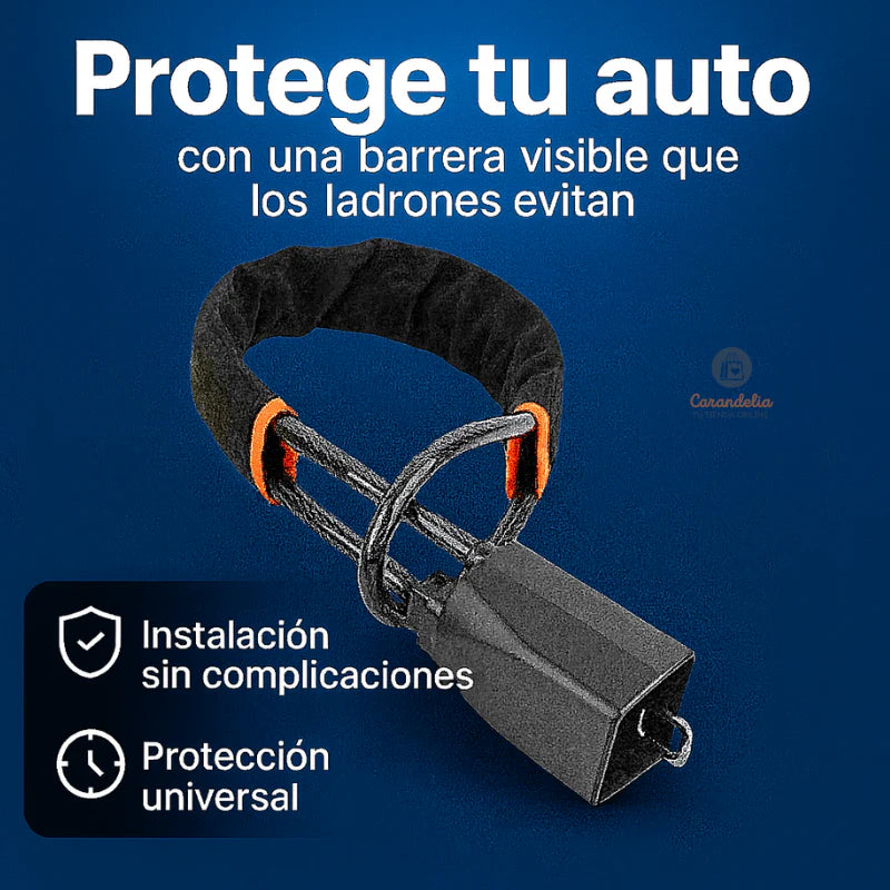 TRABA VOLANTE ANTIROBO STEELGUARD™- EVITA ROBOS Y GANA TRANQUILIDA DIARIA