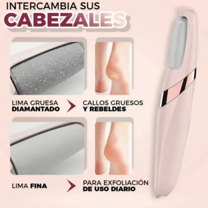LIMADOR DE CALLOS PROFESIONAL™ PIES SUAVES EN MINUTOS