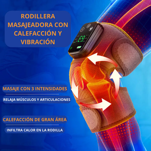 RODILLERA MASAJEADORA TÉRMICA ELÉCTRICA PRO + ENVIO GRATIS 🚛