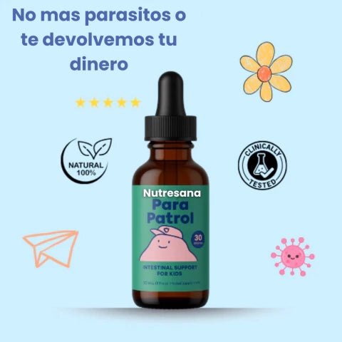 GOTAS ANTI PARASITARIAS NIÑOS Y ADULTOS-TOP EN VENTAS